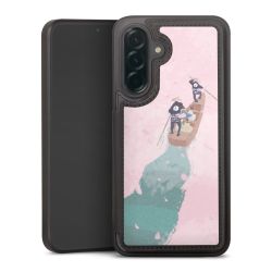 Snap Wallet Case schwarz