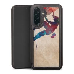 Snap Wallet Case schwarz