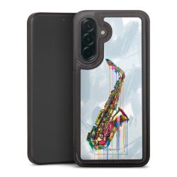 Snap Wallet Case schwarz