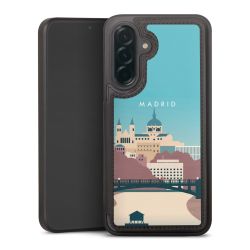 Snap Wallet Case schwarz