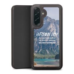 Snap Wallet Case schwarz