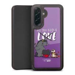 Snap Wallet Case schwarz