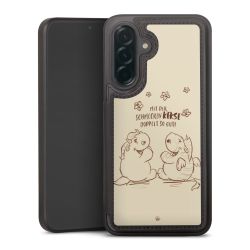 Snap Wallet Case schwarz