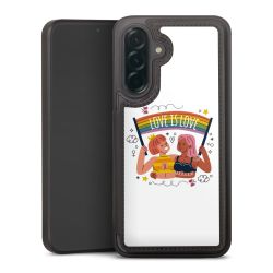 Snap Wallet Case schwarz