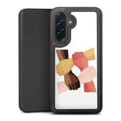 Snap Wallet Case schwarz