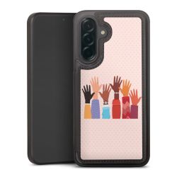 Snap Wallet Case schwarz