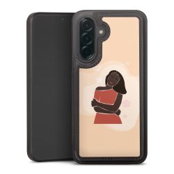 Snap Wallet Case schwarz