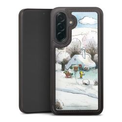 Snap Wallet Case schwarz