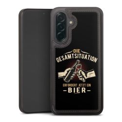 Snap Wallet Case schwarz