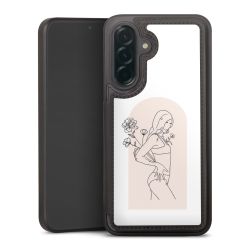 Snap Wallet Case schwarz