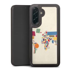 Snap Wallet Case schwarz