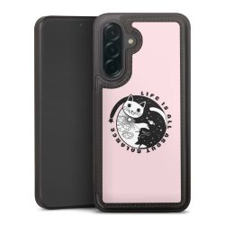 Snap Wallet Case schwarz