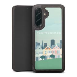 Snap Wallet Case schwarz