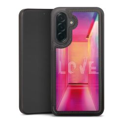 Snap Wallet Case schwarz