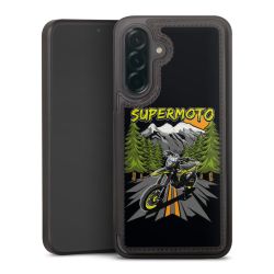 Snap Wallet Case schwarz