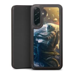 Snap Wallet Case schwarz