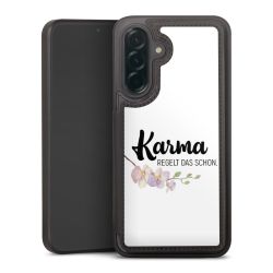 Snap Wallet Case schwarz