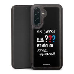 Snap Wallet Case schwarz