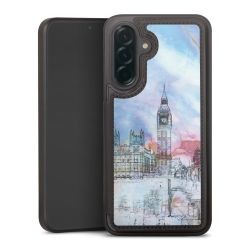 Snap Wallet Case schwarz