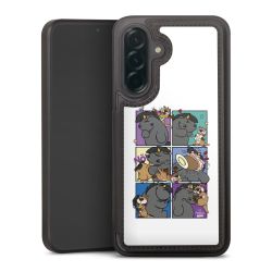 Snap Wallet Case schwarz