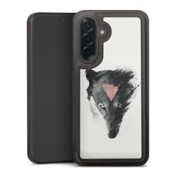 Snap Wallet Case schwarz