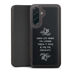 Snap Wallet Case schwarz