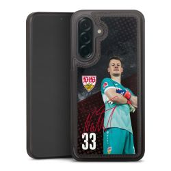 Snap Wallet Case schwarz