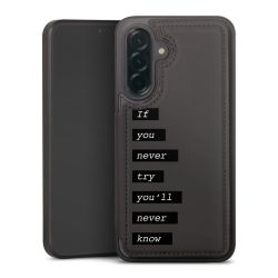 Snap Wallet Case schwarz