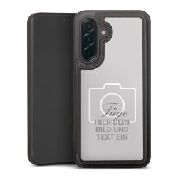 Snap Wallet Case schwarz