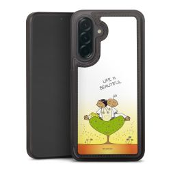 Snap Wallet Case schwarz