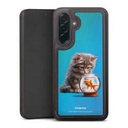 Snap Wallet Case schwarz