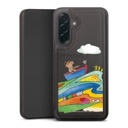 Snap Wallet Case schwarz