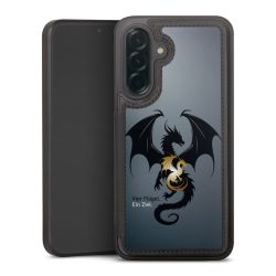 Snap Wallet Case schwarz