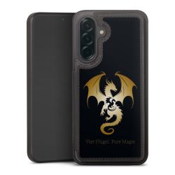 Snap Wallet Case schwarz