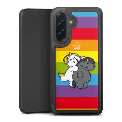 Snap Wallet Case schwarz