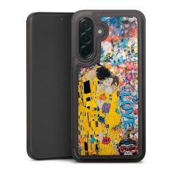 Snap Wallet Case schwarz