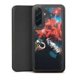 Snap Wallet Case schwarz