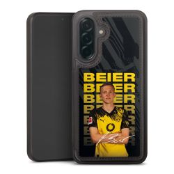 Snap Wallet Case schwarz