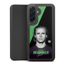 Snap Wallet Case schwarz