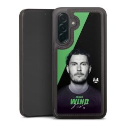 Snap Wallet Case schwarz