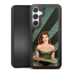 Snap Wallet Case schwarz