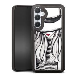 Snap Wallet Case schwarz