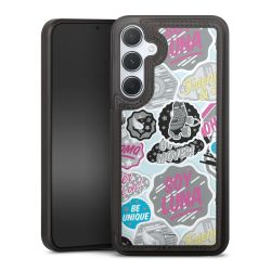 Snap Wallet Case schwarz