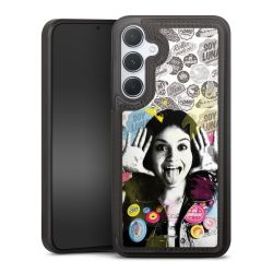 Snap Wallet Case schwarz