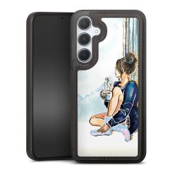 Snap Wallet Case schwarz