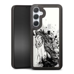 Snap Wallet Case schwarz