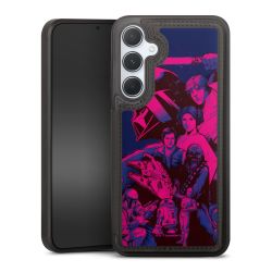 Snap Wallet Case schwarz