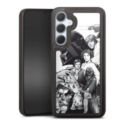 Snap Wallet Case schwarz