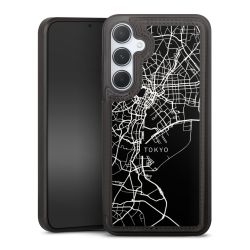 Snap Wallet Case schwarz