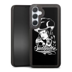 Snap Wallet Case schwarz